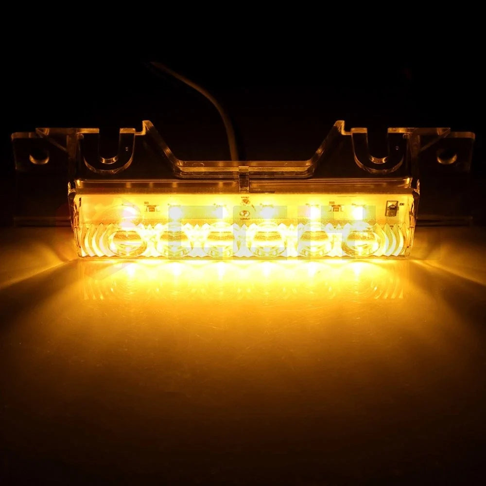 5X Cab Marker Light for Volvo VN/VNL (2003–Present) 6 LED + Switch