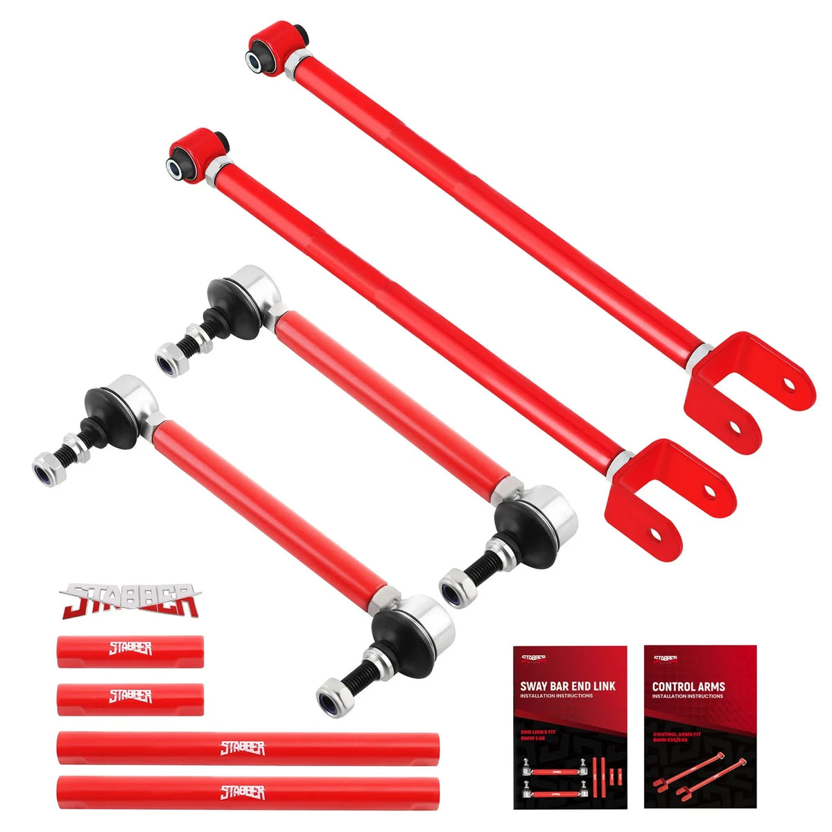 Rear Lower Camber Arm & Front Sway Bar Link for BMW E36 E46 3-Series M3 (1992–2005)