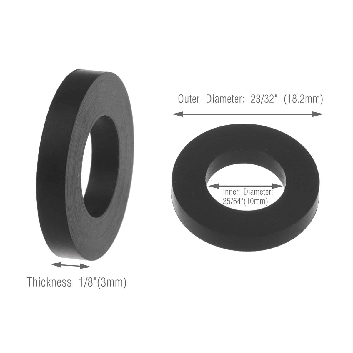 10X Propane Gas Adapter O-Rings for Tank Gasket