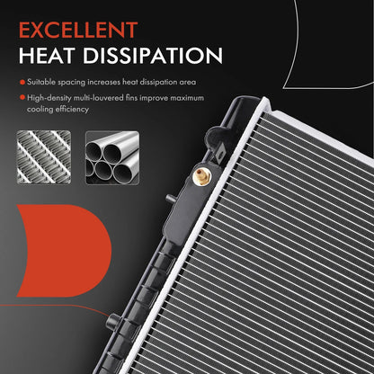 Radiator with Trans Oil Cooler for Nissan Frontier Xterra (2001–2004)