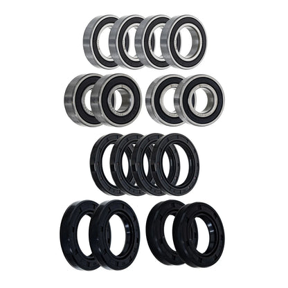 Wheel Bearing Seal Kit for Yamaha Banshee 350 (MK1008446, 6004-2RS, 6202-2RS, 6007-2RS)