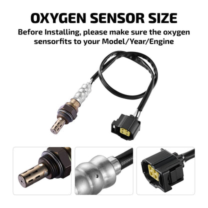 Set of 4 Upstream Downstream Oxygen O2 Sensors for Dodge Viper (2003–2006)
