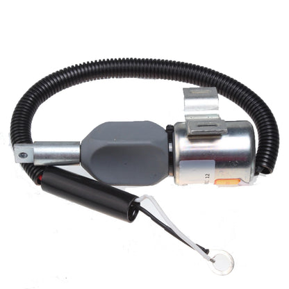 Fuel Stop Solenoid Valve 1753ES 1700-4061 for Takeuchi TL140