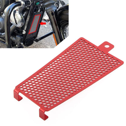 Oil Cooler Radiator Grille Cover for Harley Softail Deluxe Low Rider Fat Bob (2018–2023)