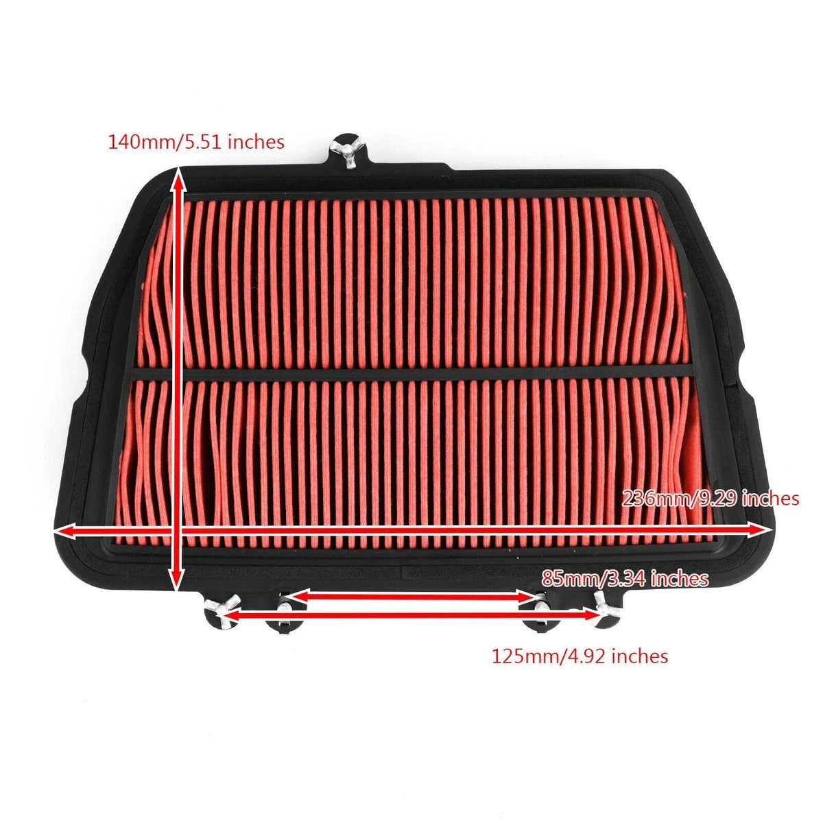 Air Filter Element for Tiger 800 XC XCX XR XRT XRX (2010–2019) T2200557