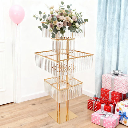 5-Tier Flower Stand for Wedding Birthday Party Events