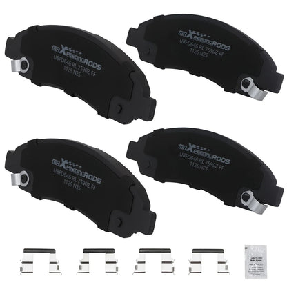 Front Ceramic Brake Pads Kit for Isuzu i-280 i-290 i-350 i-370 GMC Canyon (2006–2012)