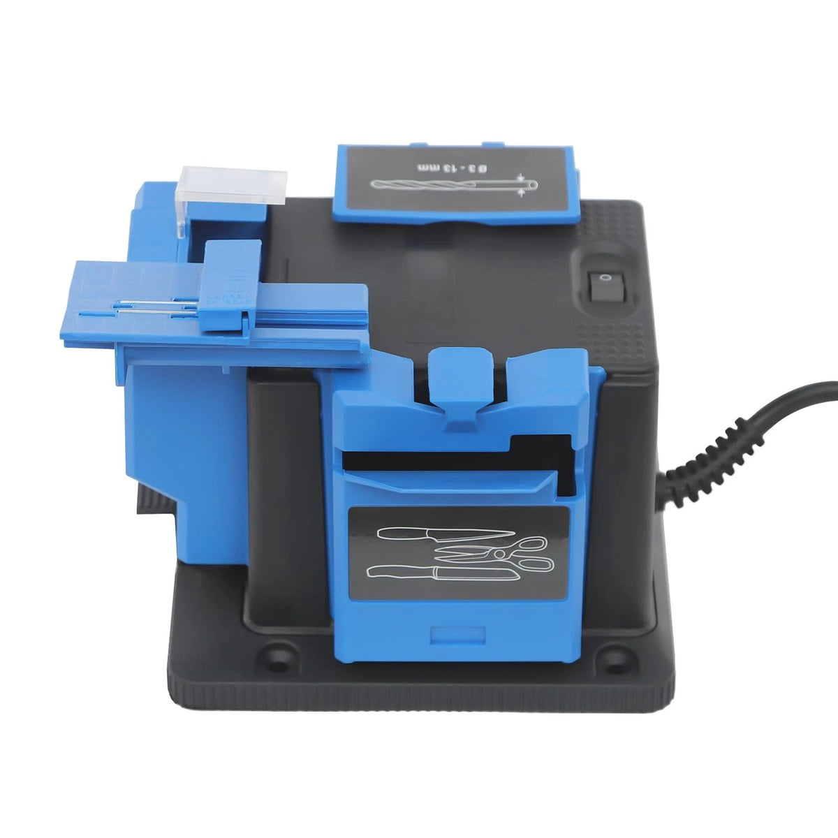 Electric Multi-Task Sharpener for Knives, Scissors, Drill Bits, Chisels