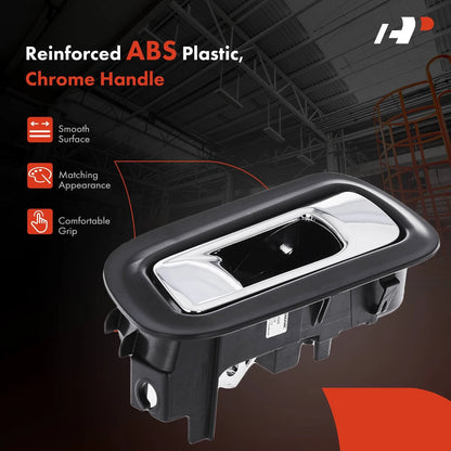 Rear Left Chrome Interior Door Handle for Ford Taurus (2010–2012) AG1Z-5421819-AA, 96496