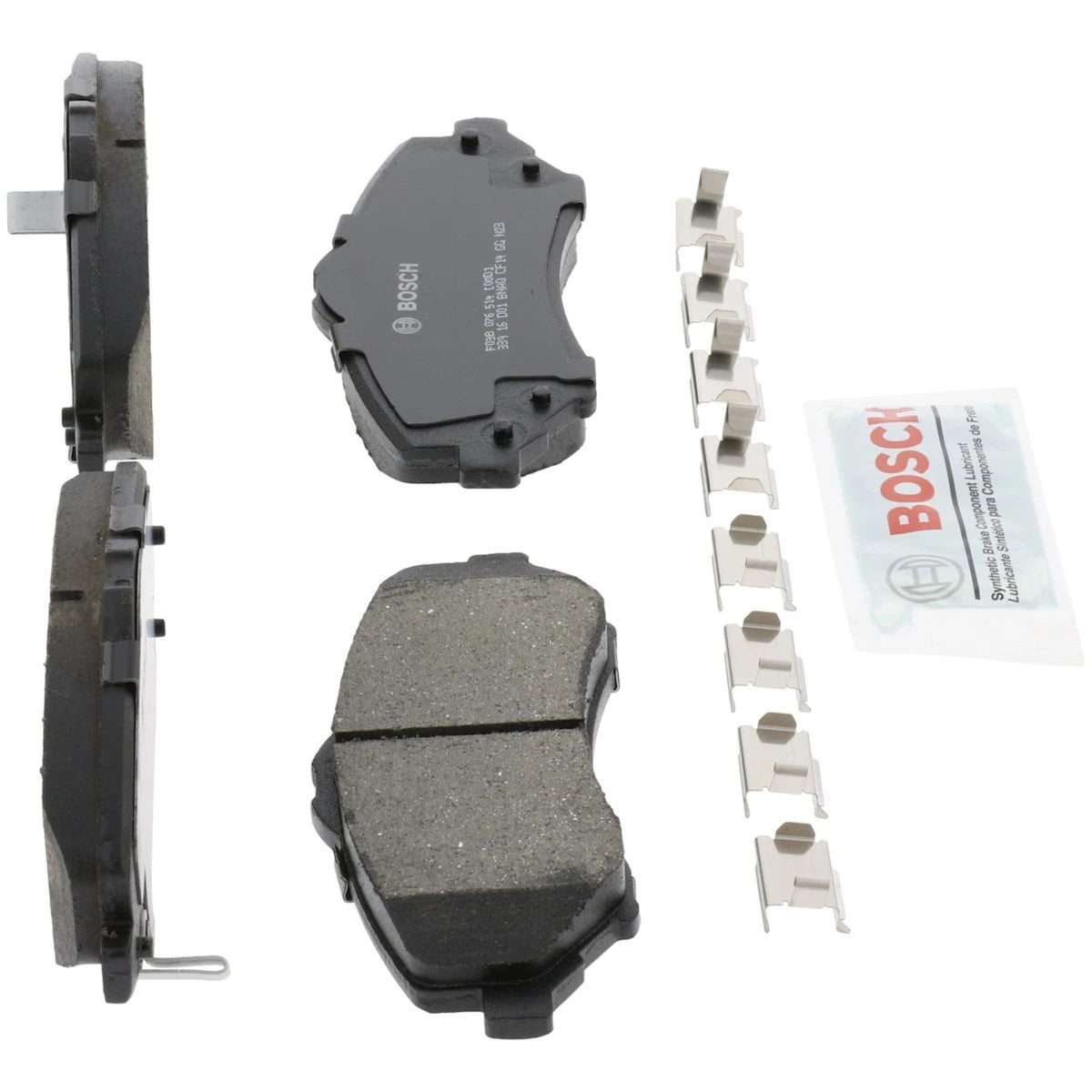 2X Brake Pad Set BC1273 for Jeep Liberty Wrangler Nitro (2007–2011)
