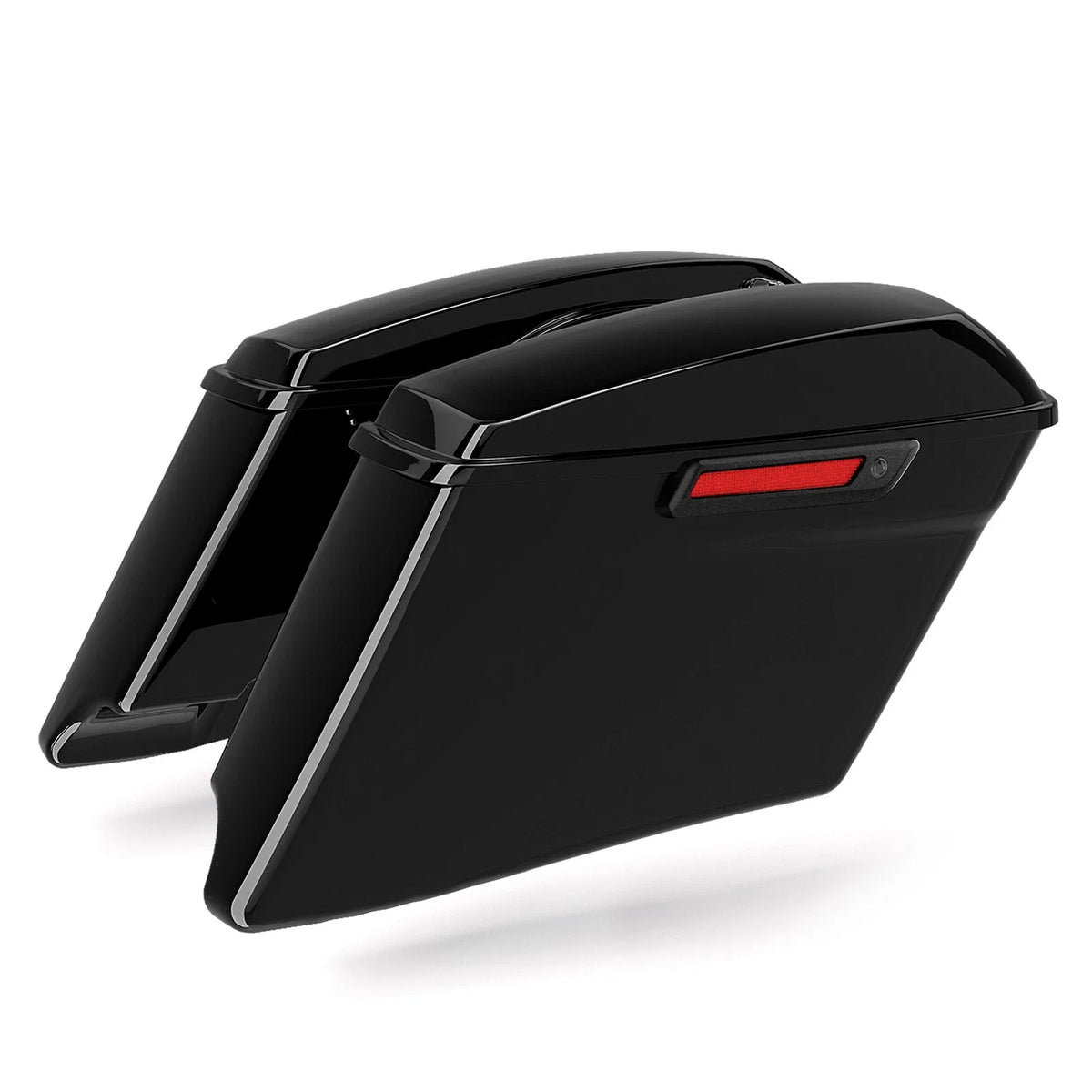 4" Stretched Hard Saddlebags for Harley Touring CVO Street Glide (1993–2013)