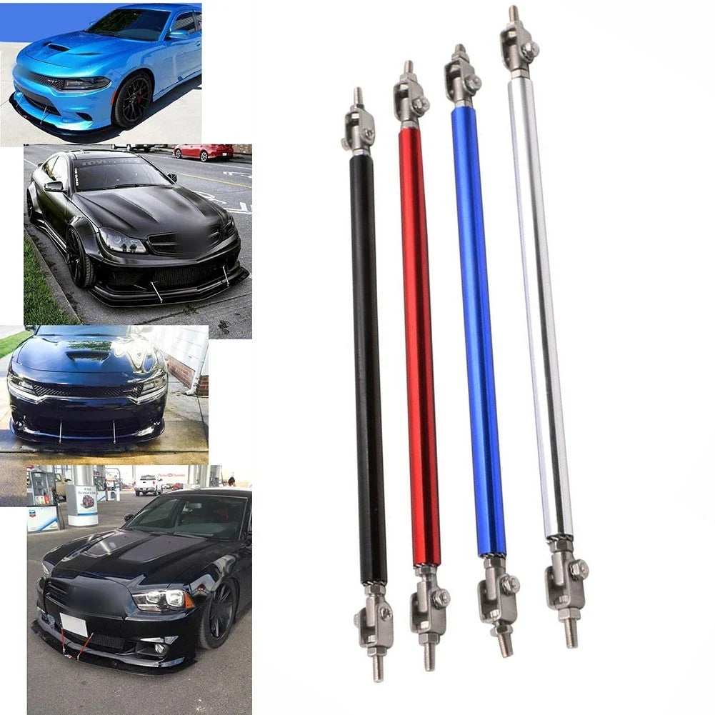 2X Front Lip Splitter Reinforcement Rods for - 20cm Stainless Steel