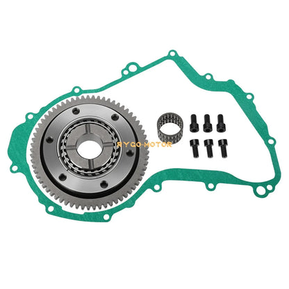 Starter Clutch One Way Gear Bearing Gasket for Yamaha Kodiak 400 (1999)
