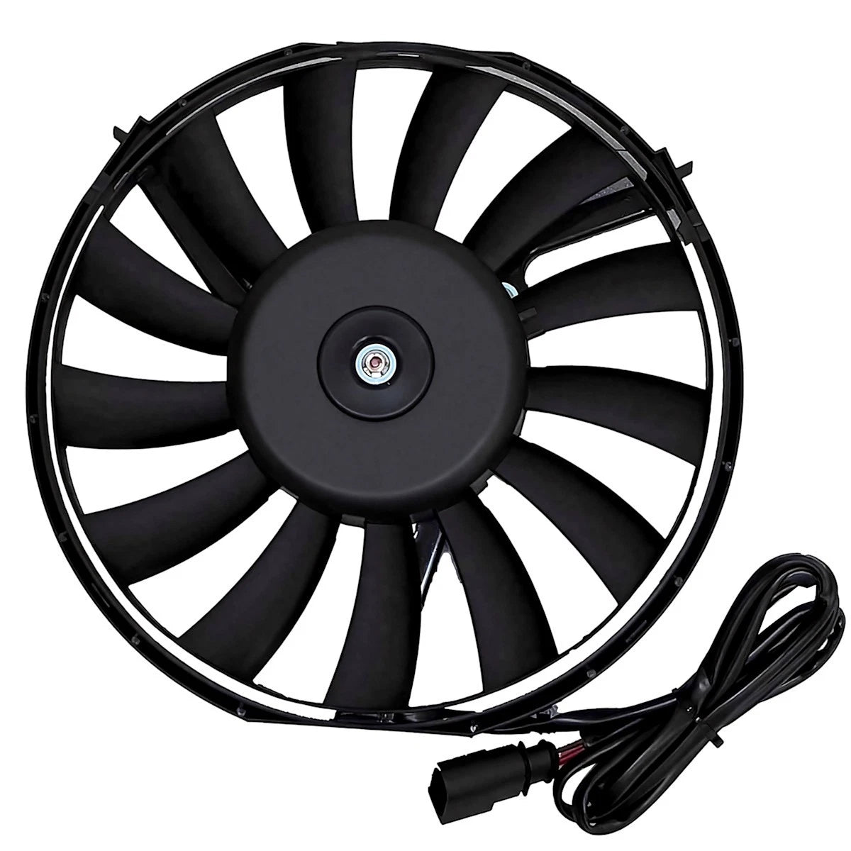 Cooling Fan Assembly for Audi Allroad Quattro A6 S6 S4 (2001–2002) 18024643, 4B3959457, 4Z7959457