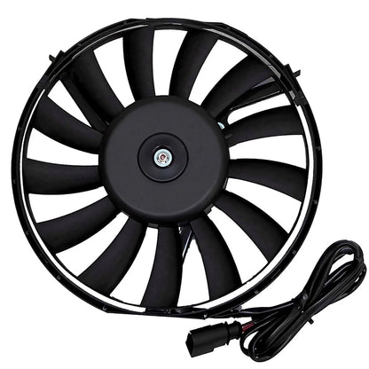 Cooling Fan Assembly for Audi Allroad Quattro A6 S6 S4 (2001–2002) 18024643, 4B3959457, 4Z7959457