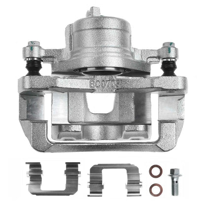 Front Left Brake Caliper w/Bracket for Chevrolet Spark Aveo (2013–2015) 5510285Z20, 96472374, 96475174, 96534636, 19-B2810
