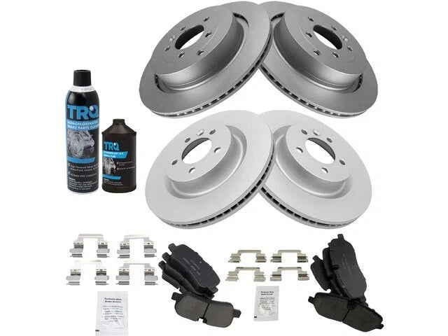 Brake Pad and Rotor Kit for Land Rover LR3 (2005–2009) 12492NVSR
