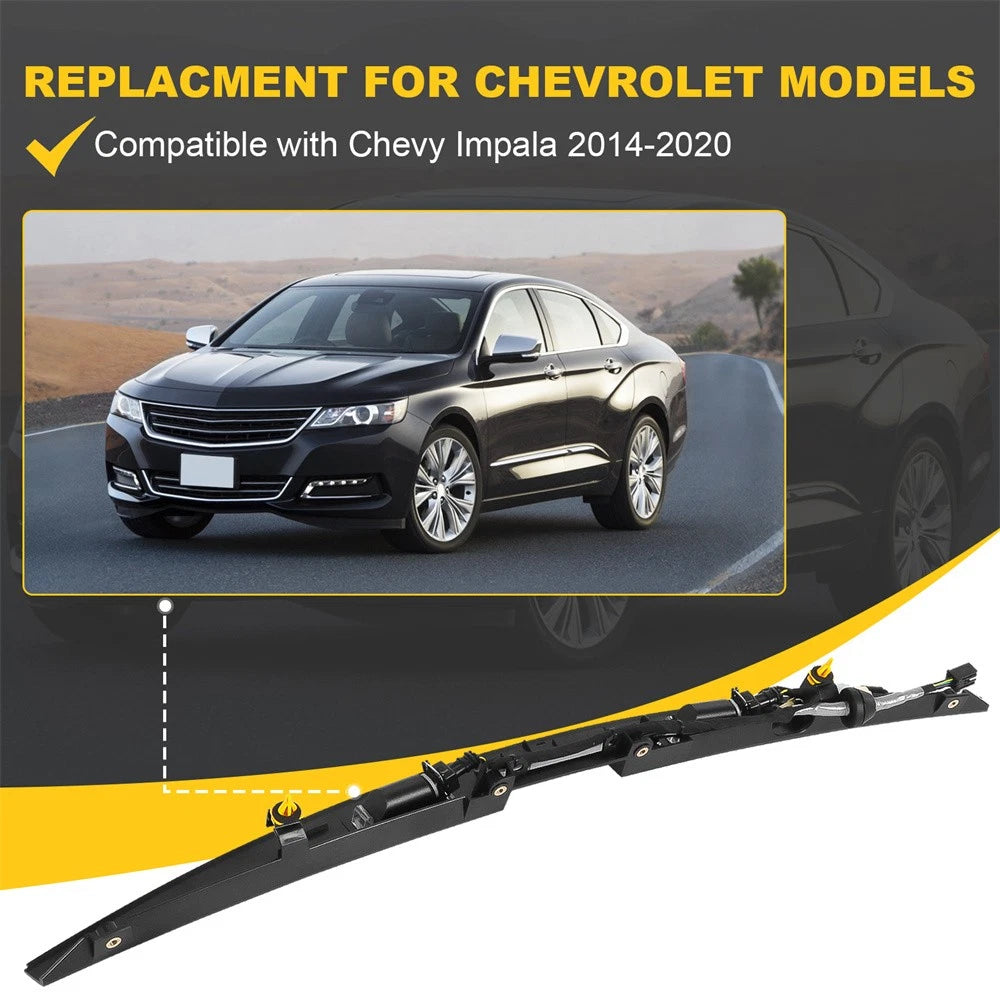 Rear Trunk Lamp Carrier Trim License Frame Light with Camera for Impala (2014–2020) - 22749927, 20977199