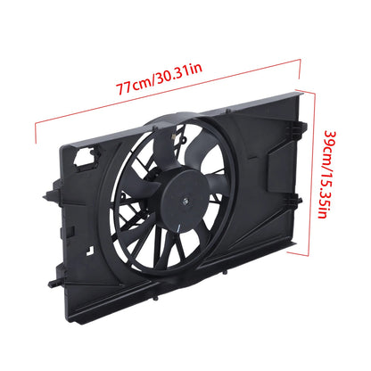 Engine Radiator Cooling Fan Assembly for Chevrolet Pontiac (2005–2010) BCK97955K, 620635