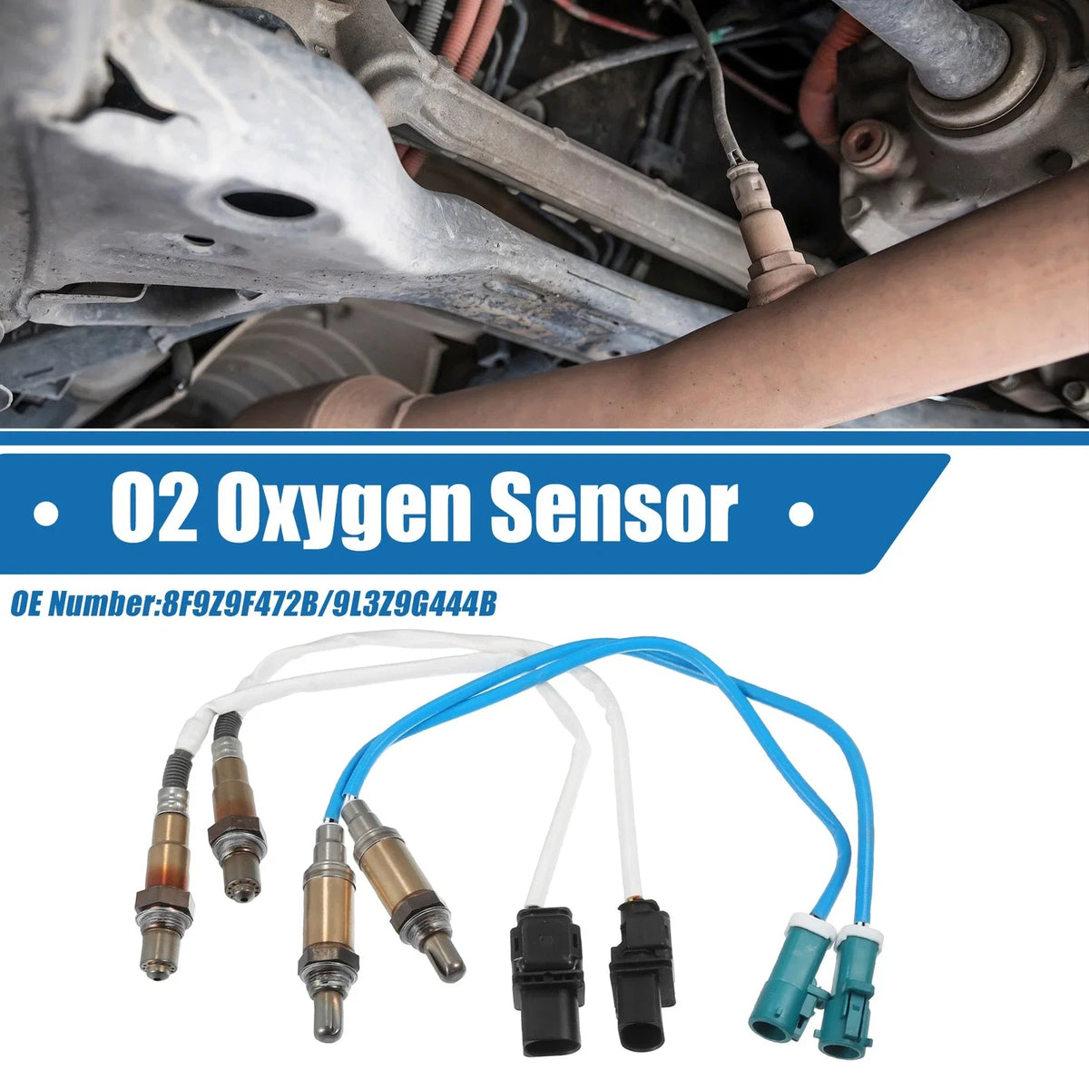 Set of 1 Oxygen Sensor for Ford Escape (2001–2007) No. 8F9Z9F472B/9L3Z9G444B