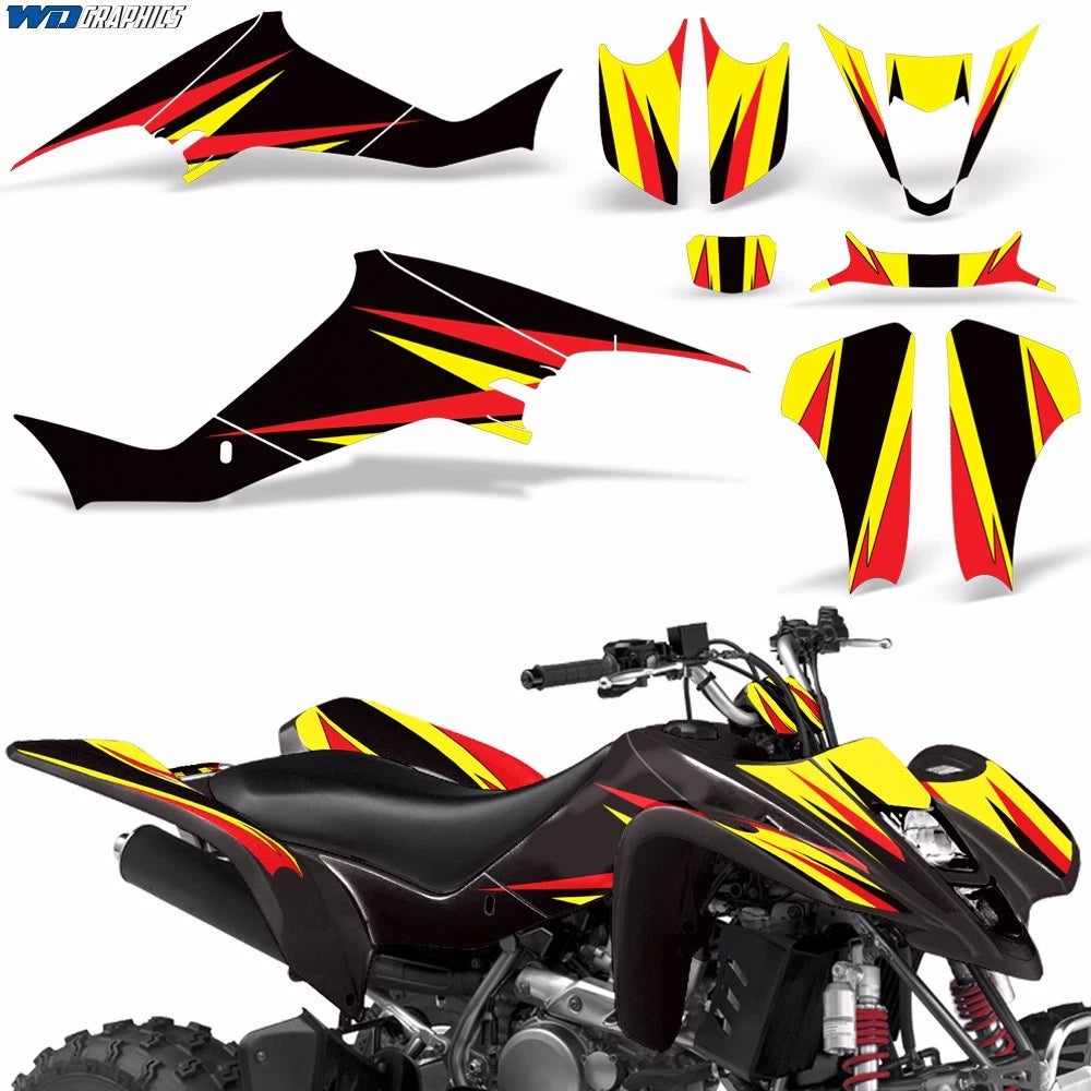 Decal Graphic Kit for Suzuki LTZ400, Kawasaki KFX400 (2003–2008)
