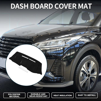 Dashboard Dash Cover Mat for Nissan Note E12/HE12/NE12 (2013–2020) Black