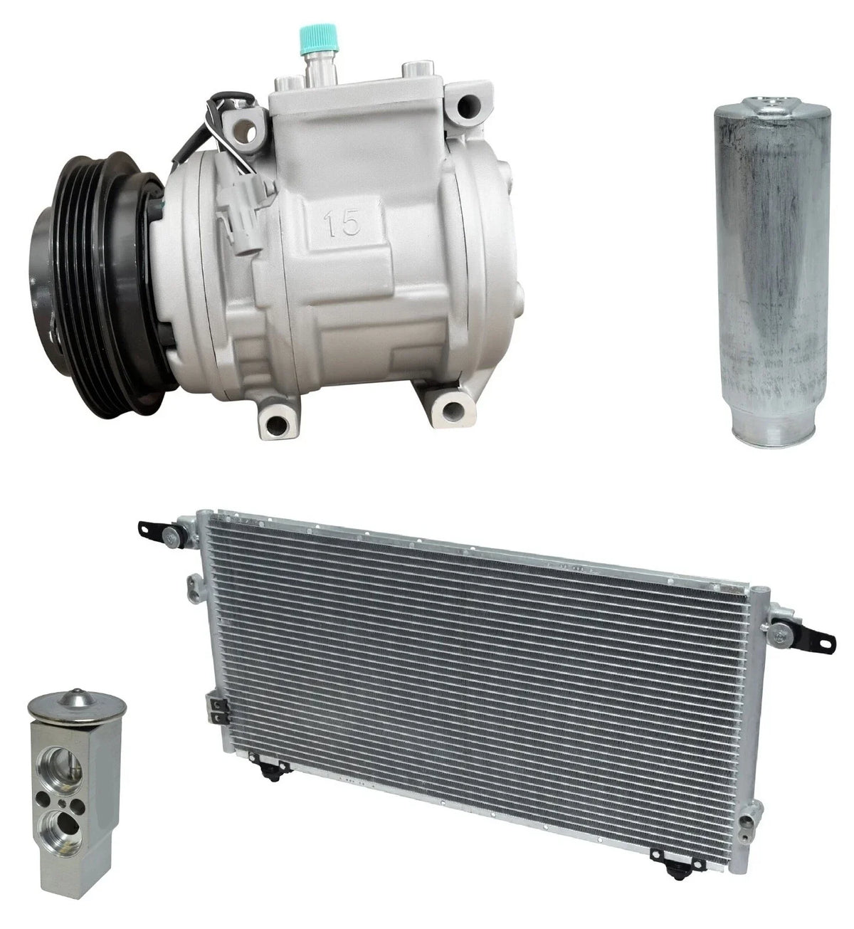 AC Compressor Kit With Condenser for Toyota Tundra 3.4L (2001–2006)