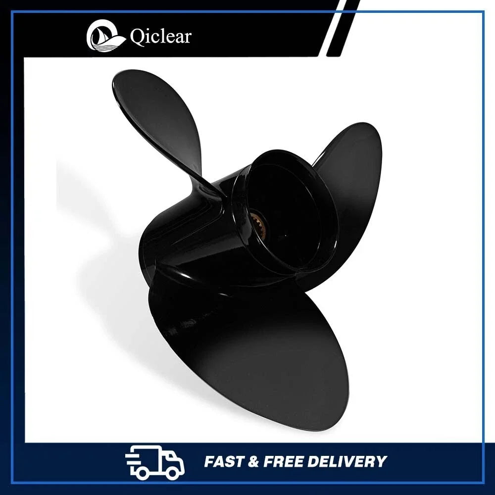 16 x 17 Aluminum Outboard Propeller for Suzuki 150-300HP (15 Spline, RH)