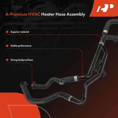 HVAC Heater Hose for Ford Taurus Mercury Sable (2001–2002)