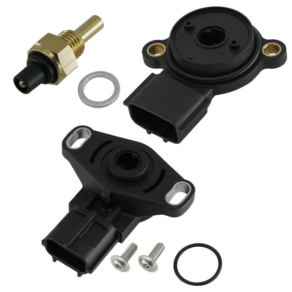 Shift Angle Sensor TPS & Oil Temperature Sensor Pack for Honda Rancher 400 (2004–2007) SR132 SR136 SR154 37750-HC4-751 06380-HN2-305 16061-HP0-A01