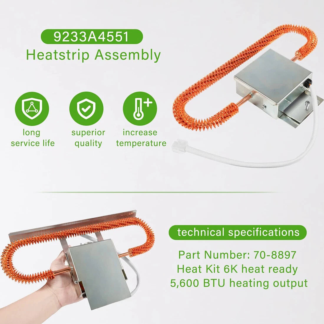 Heating Element for Coleman Mach Air Conditioner (9233-4551)