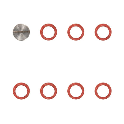 Marine Drain Plug Gasket Washer Kit for Mercury Mercruiser (10-79953A2, 10-79953Q2)