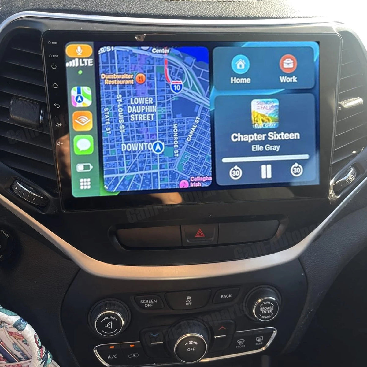 Android Auto CarPlay Stereo for Jeep Cherokee (2015–2018)