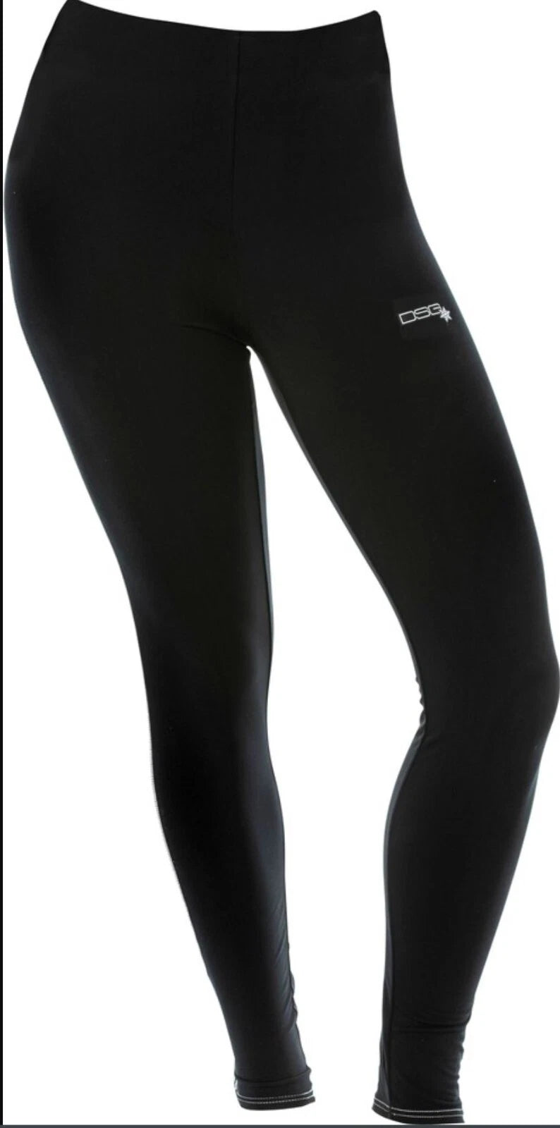 DSG Black D Tech Base Layer Pant for Women (XS–4XL)
