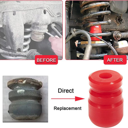 2X Polyurethane Front Bump Stop for Jeep Wrangler JK (2007–2018) 1-1303