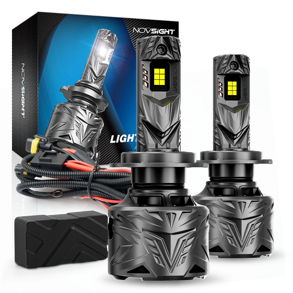 2X H7 LED Headlight Bulbs for NOVA500-N70-H7