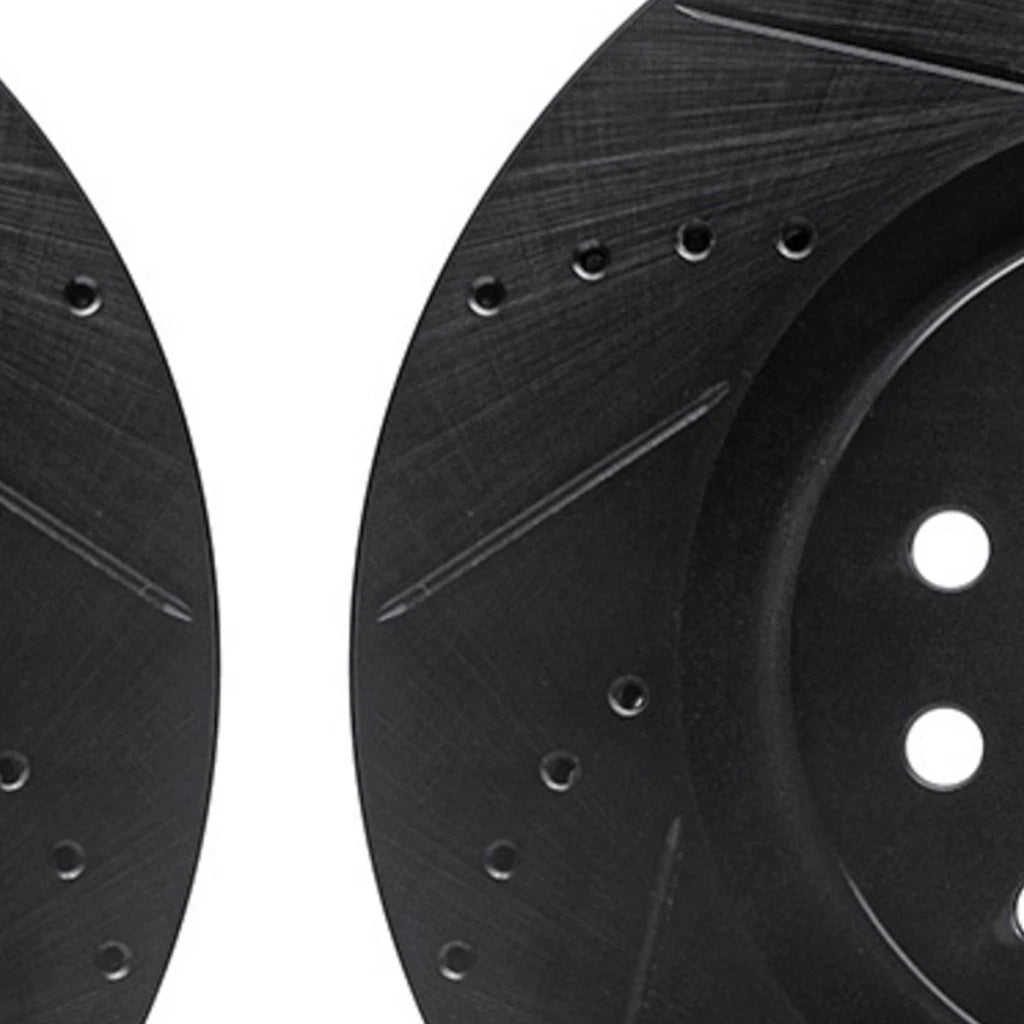 Rotor Set for Honda Civic (2017–2021) ALX-PAU-DF-8002-59032-CLA1, Drilled & Slotted