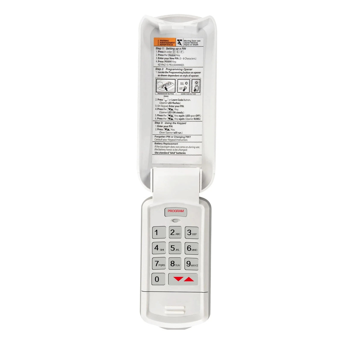 Wireless Genie Garage Door Opener Keypad Replacement