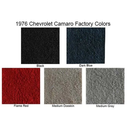 Cutpile Carpet for Chevy Camaro (1976–1981) 18016-77-830
