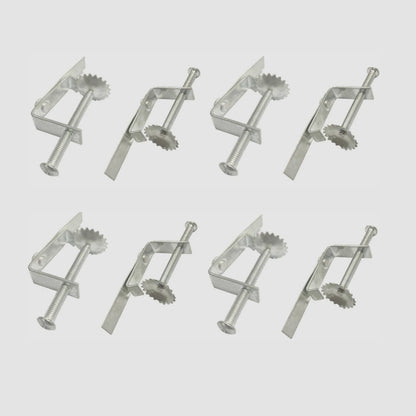 8-Pack Enki SA003 Top Mount Sink Clamp Brackets