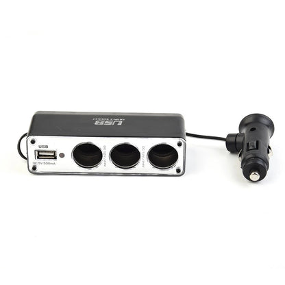 Charger Adapter Triple Splitter for Digital Camera (5V/500mAh)