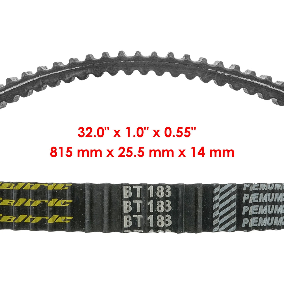 Drive Belt for Kawasaki Mule 610 XC (2010–2016) BT183A1003, 59011-0011