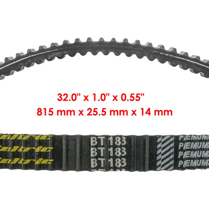 Drive Belt for Kawasaki Mule 610 XC (2010–2016) BT183A1003, 59011-0011