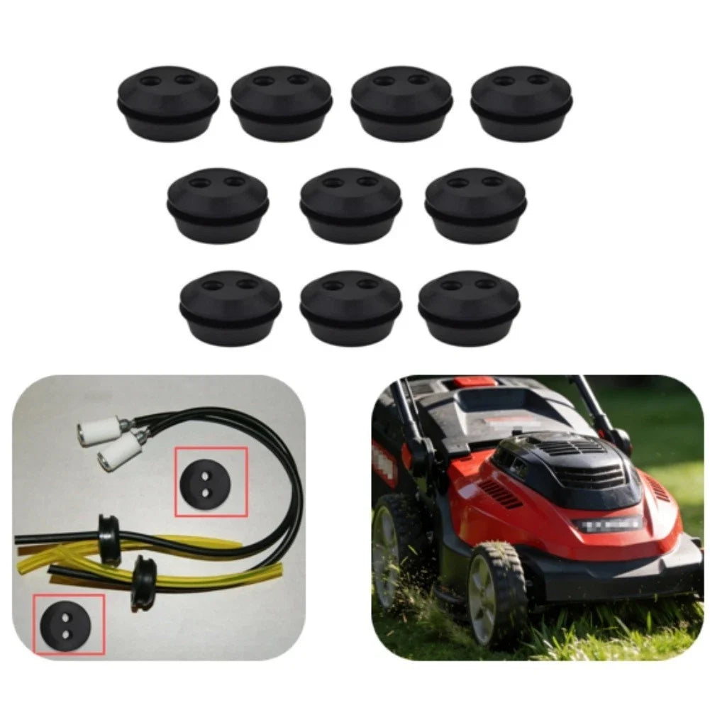 2X 21.5mm Rubber Grommet for Trimmer Fuel Tank (10 Pack)