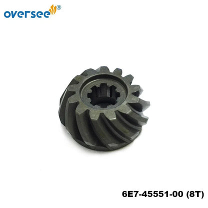 Pinion 6E7-45551-00 for Yamaha Parsun Powertec 2T 9.9 15HP Outboard (1990–2023)