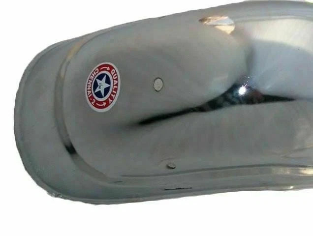 Rear Mudguard for Royal Enfield 350cc (Compatible, Chrome Plated)