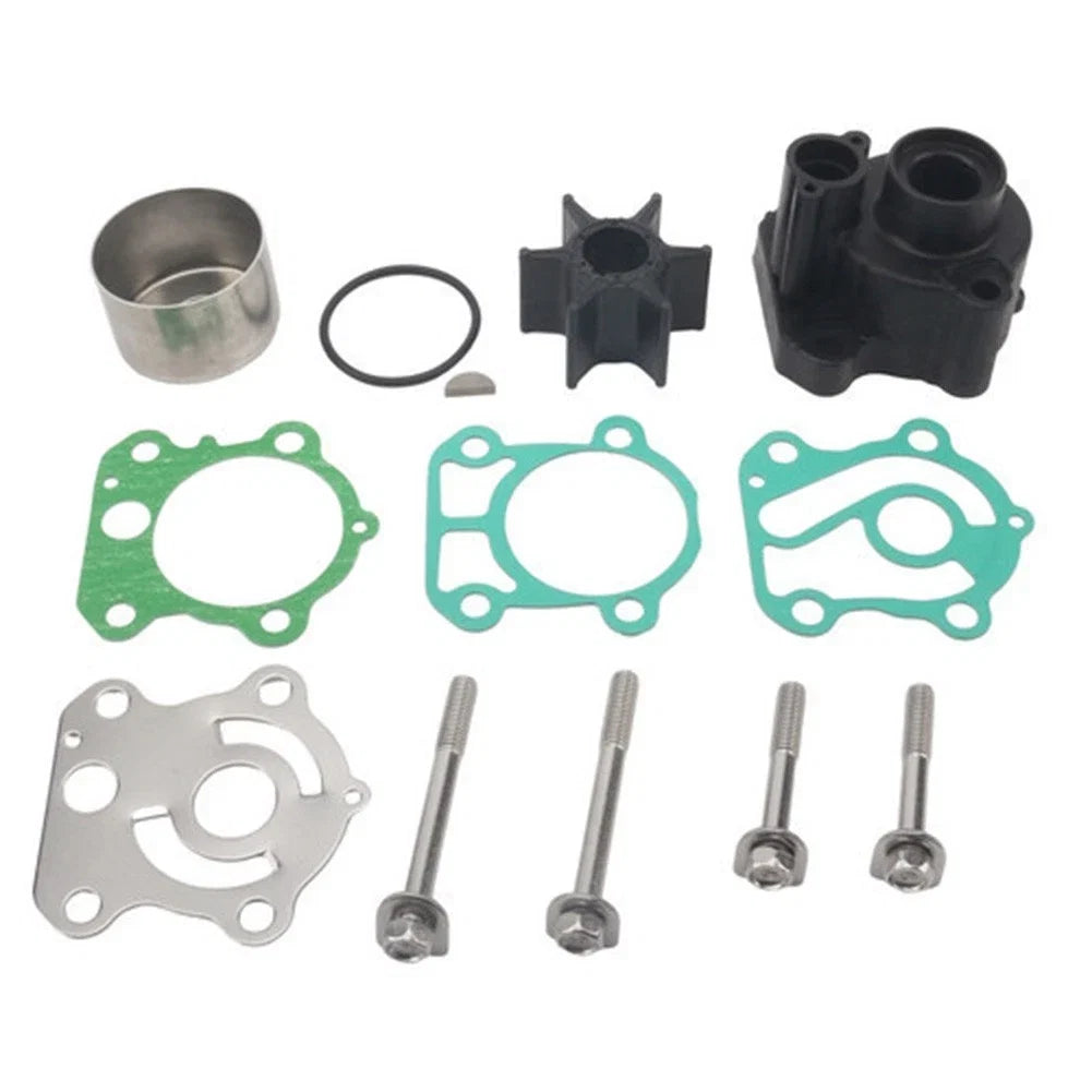Impeller Repair Kit for Boat Maintenance (Rubber + Metal)