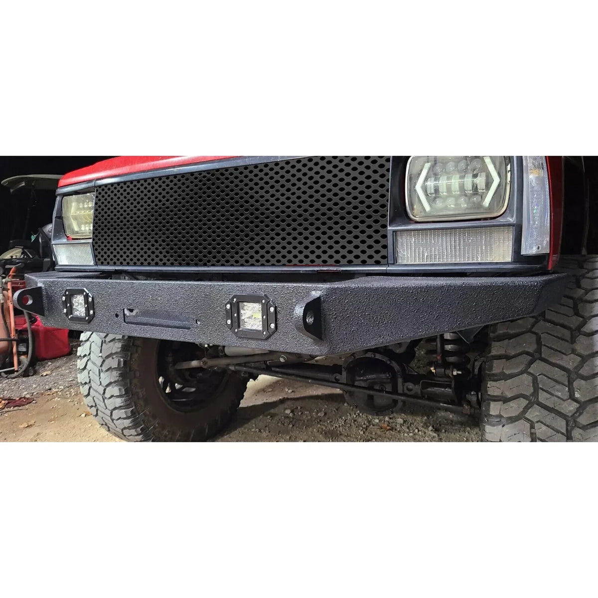 Front Winch Bumper / Rear Bumper Kit for Jeep Cherokee XJ (1984–2001)