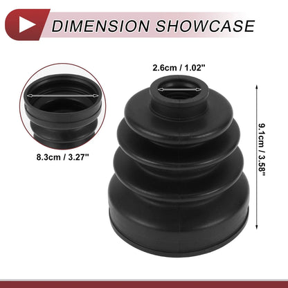 Inner CV Joint Boot Kit with Clamps for Honda Accord (2005–2007) No.44017S84C00