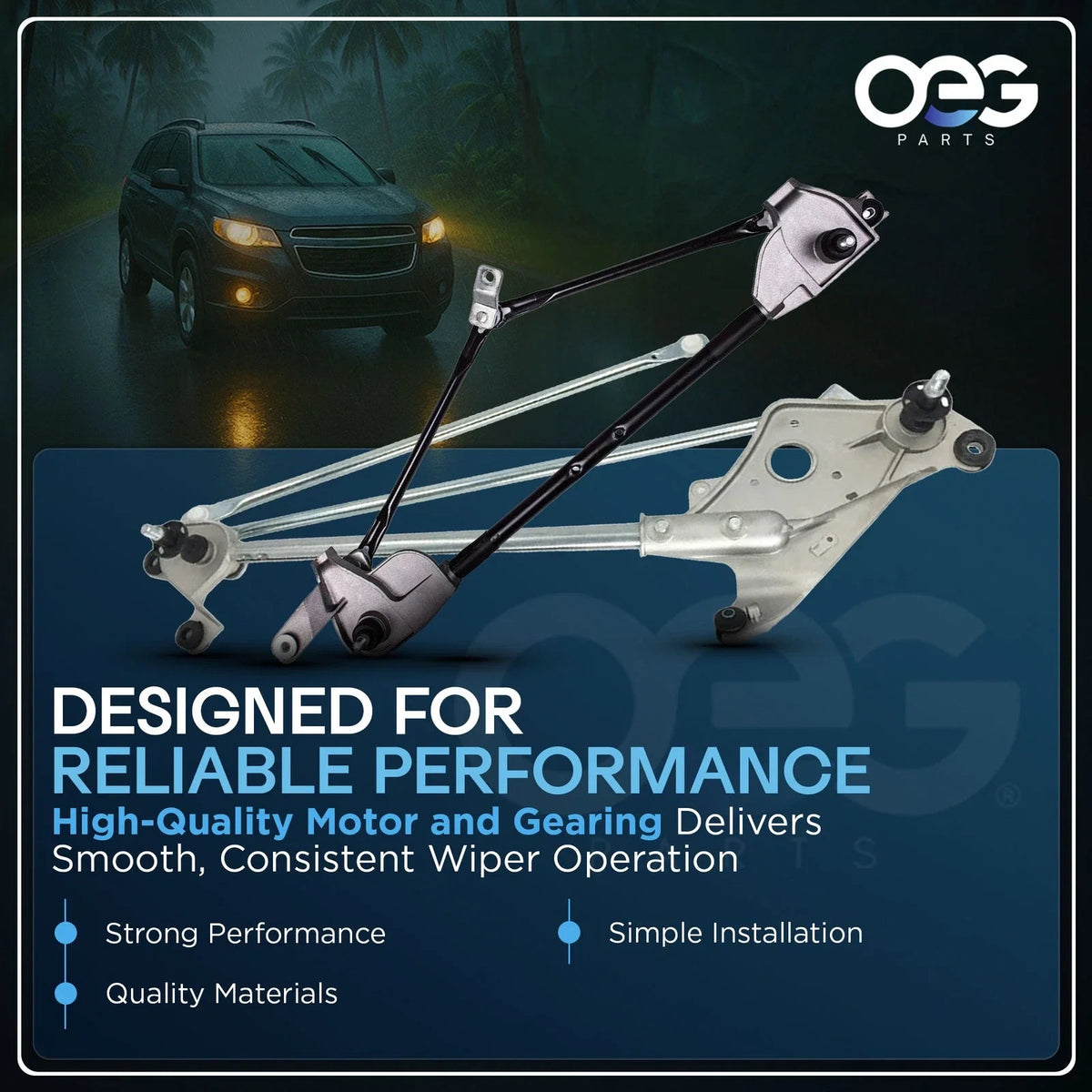 Wiper Motor Linkage for Dodge Grand Caravan (2008–2011)